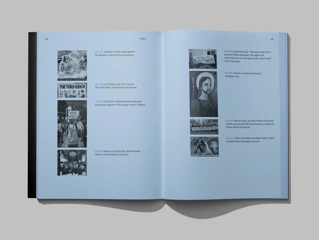 Backmatter — spread 3